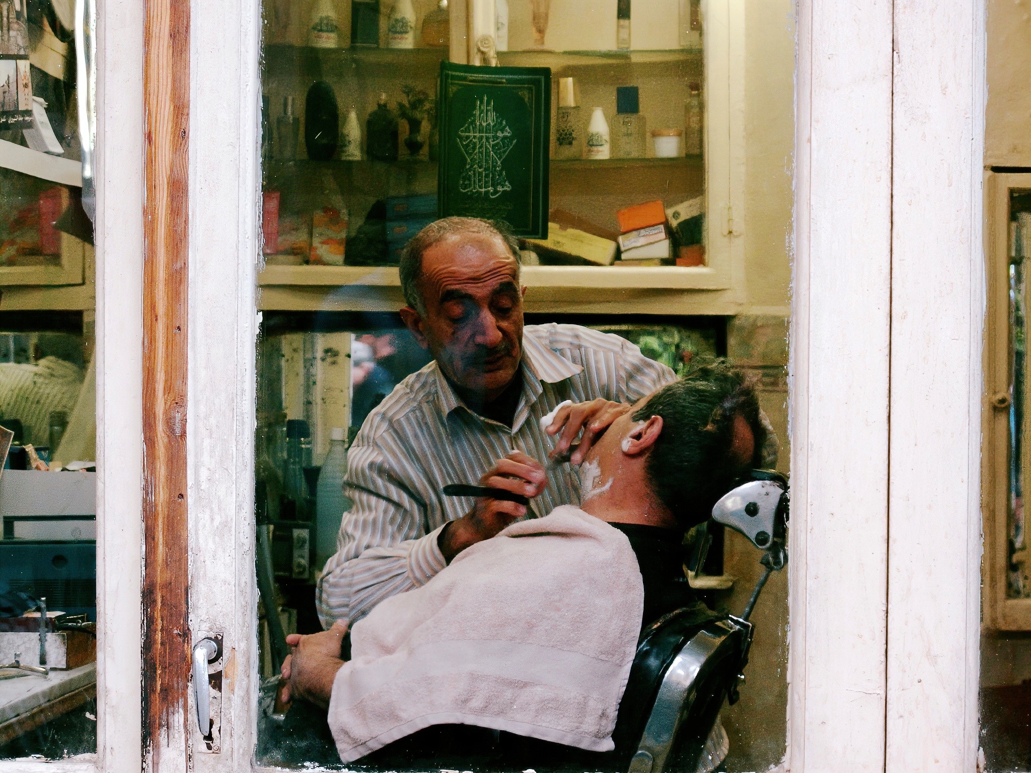 Ein Barbier in Damaskus